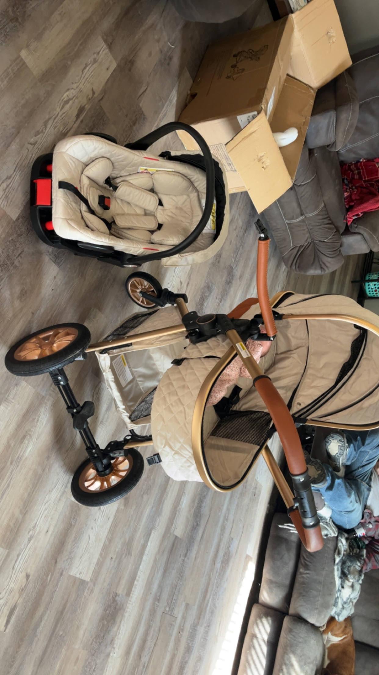 Multi-functional & easy to push. Safe design, my kid loves it.