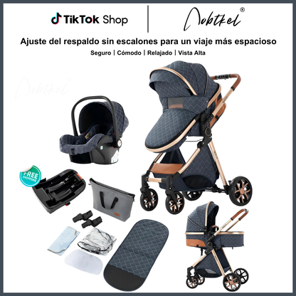 Aobtkel®5-in-1 Portable & Foldable Toddler Stroller