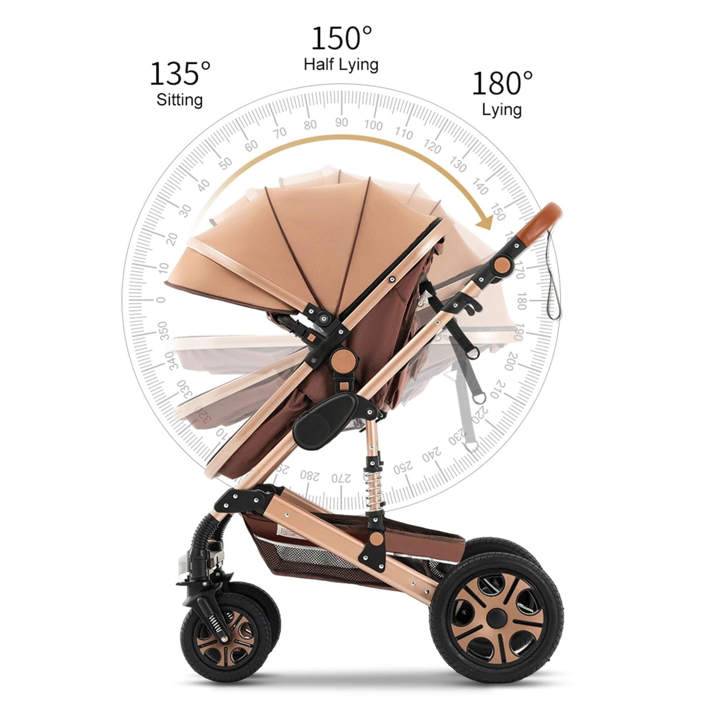 Aobtkel® Multipurpose baby carriage