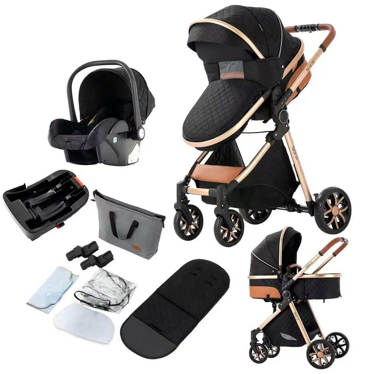 Aobtkel 4-in-1 Portable & Foldable Toddler Stroller