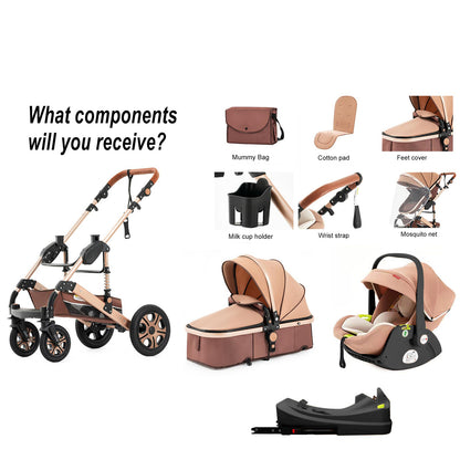 Aobtkel® Multipurpose baby carriage